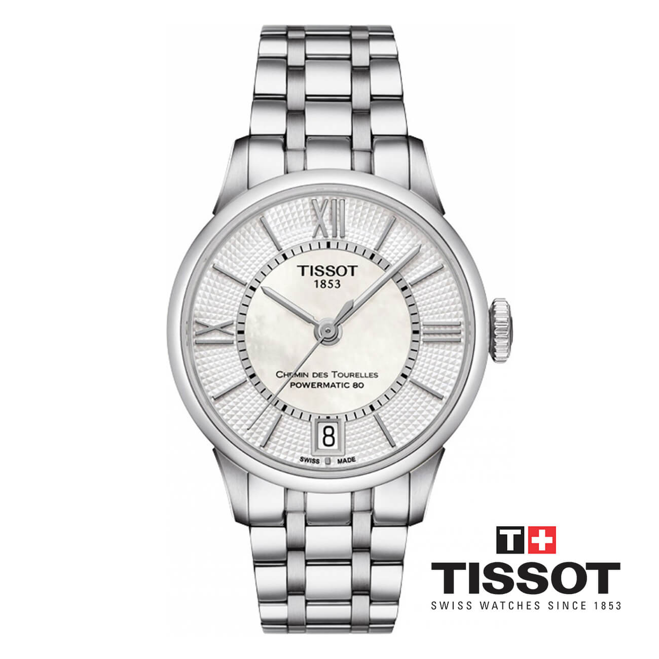 ĐỒNG HỒ NỮ TISSOT CHEMIN DES TOURELLES LADY T099.207.11.118.00 CHÍNH HÃNG